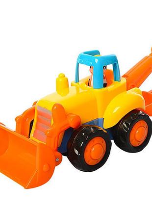 Игрушечная машинка спецтехника 326ab 15 см экскаватор