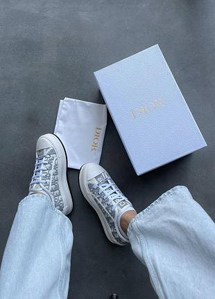 Dior b23 platform white/grey premium 3