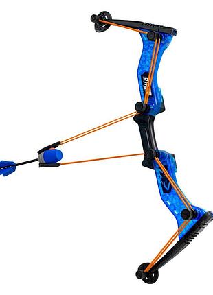 Ku лук игрушечный zing universal fit hyper strike синий с 4 мягкими стрелами для детей от 14 лет для с uni2l_k 4