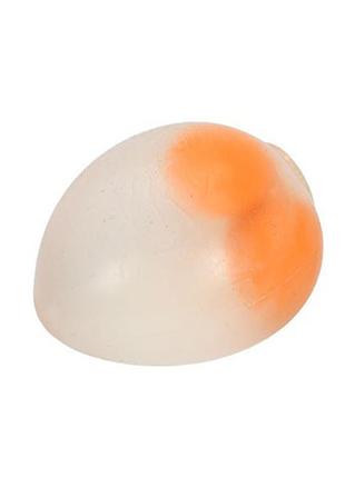 Дитяча іграшка антистрес липучка-лизун ms 4702(orange) розмір 8 см