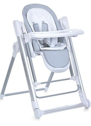 Стульчик для кормления debut me 1102 gentle gray, до 15 кг