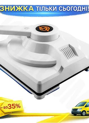 Ku робот для миття universal fit вікон logicpower автоматичний мийник скла для вітрин дзеркал та плитк uni2l_k