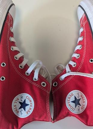 Кеды converse красные 26.5 см 41.5
