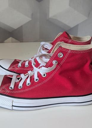 Кеды converse красные 26.5 см 41.5 2