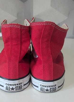 Кеды converse красные 26.5 см 41.5 3