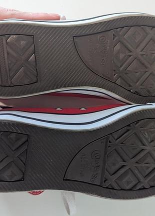 Кеды converse красные 26.5 см 41.5 4