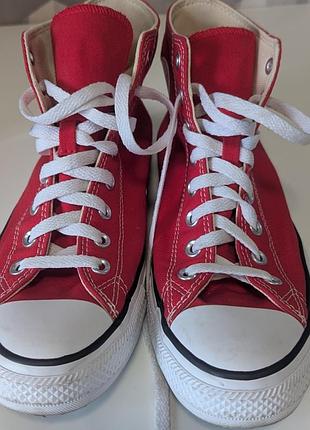 Кеды converse красные 26.5 см 41.5 5