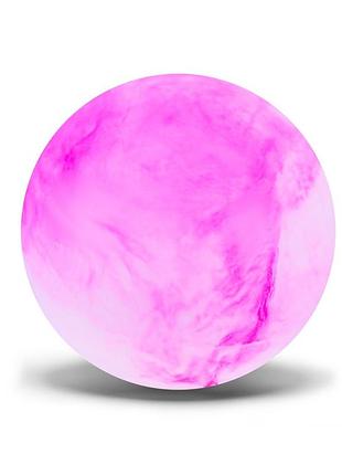 Детский резиновый мяч pb25119(pink) розовый, 22 см, 70 грамм