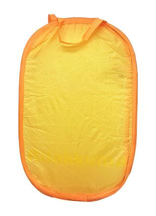 Корзина-сетка для игрушек 10-76(orange) с рисунком, 48х25 см