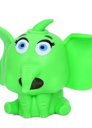 Детская игрушка антистресс "слоник" ms 4139(green) водяной орбиз