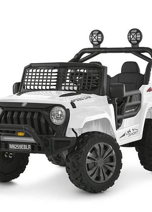 Детский электромобиль джип m 6259eblr-1(24v) до 50 кг