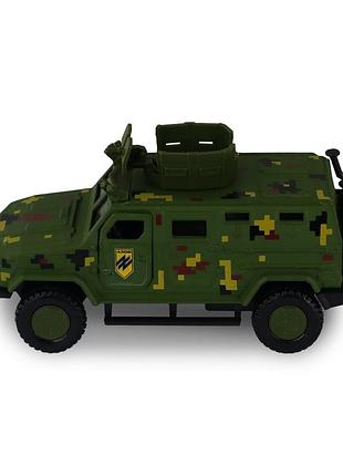 Игровая автомодель "казак 2м1 - азов" ks450-2 серия "шевроны героев"