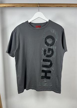 Hugo boss red dansovino футболка з великим логотипом оригінал!