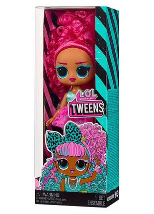 Детская игровая кукла кора 989868 серии opp tweens, 15 см