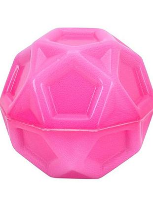 Мяч надпрыгучий прыгун "bouncy ball" ms 4368, 3 вида, 6,3 см розовый