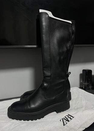 Чоботи zara 39