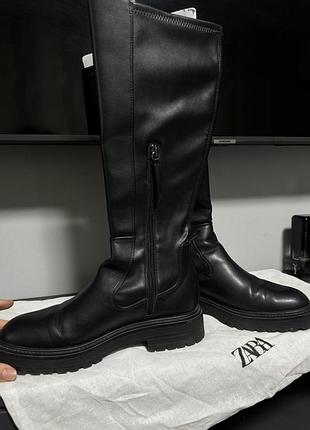 Чоботи zara 39 5