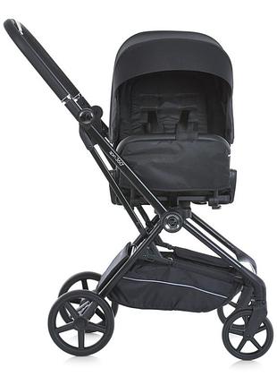 Коляска детская прогулочная spin 360 me 1138 black 4