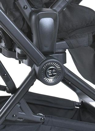 Коляска детская прогулочная spin 360 me 1138 black 7