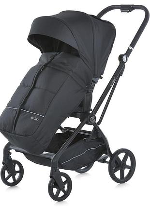 Коляска детская прогулочная spin 360 me 1138 black 10