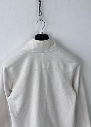 Флісова кофта the north face 1/4 zip fleece pullover sweater gorpcore tnf off white mens size m 10