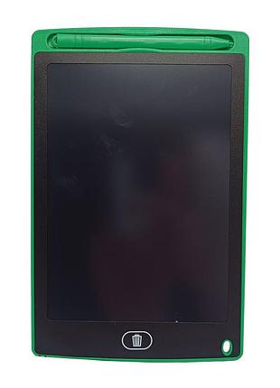 Дитячий ігровий планшет для малювання lcd екран "спайдер мен" zb-97 green