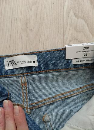 Джинси zara, рванина 4