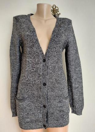 Тонкий брендовий кардиган,светр,мохер,  maison scotch