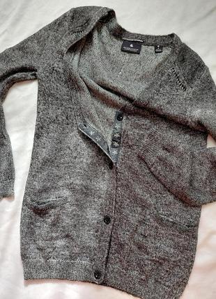 Тонкий брендовий кардиган,светр,мохер,  maison scotch 10