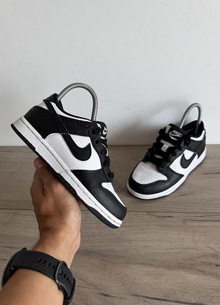 Кросівки шкіряні nike dunk оригінал