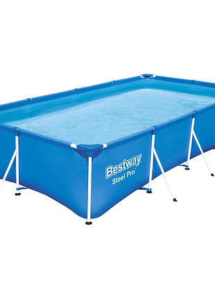 Басейн каркасний "steel pro" bestway 56424 400х211х81 см, фільтр-насос