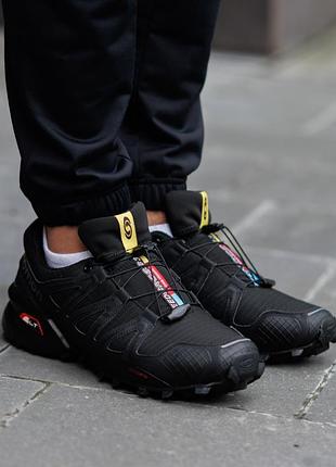Salomon speedcross 4 black 3