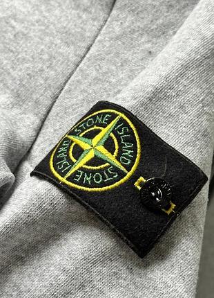 Stone island zip худі | сіре 3
