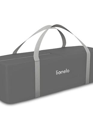 Кроватка-манеж lionelo flower grey scandi 3