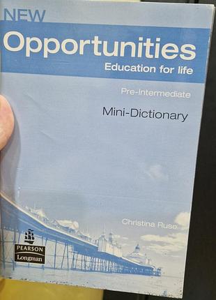 Підручник з англійської мови new opportunities education for life with mini-dictionary 7