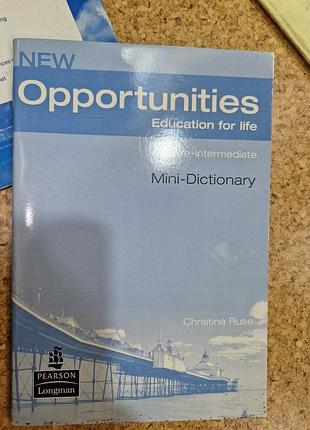 Підручник з англійської мови new opportunities education for life with mini-dictionary 6