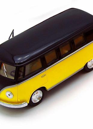 Модель автобус kt5376w volkswagen t2 bus жовтий