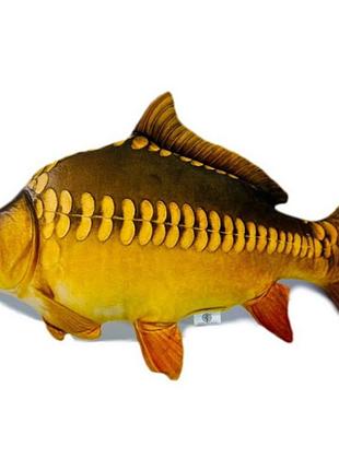 Детская мягкая игрушка "зеркальный карп" carp-m, размер 50 см
