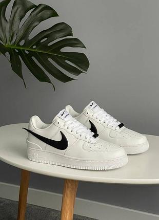 Чоловічі кросівки nike air force x ambush white black swoosh dv3464-002