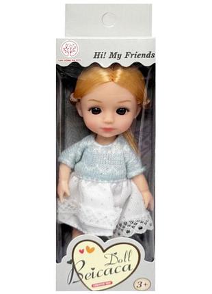 Детская игровая кукла "doll lovely" 6788-3/4-4 размер 15 см