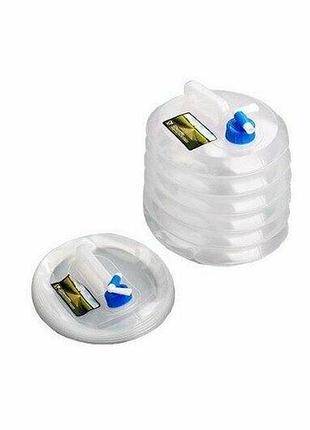 Канистра для воды складная naturehike ldpe4 nh14s002-t, 10 л - туристическая, портативная, без бисфенола