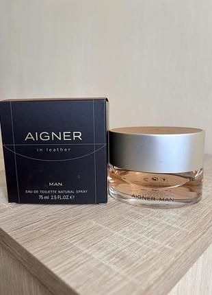 Парфуми aigner in leather man чоловічі