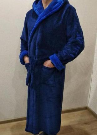 Теплый мужской халат