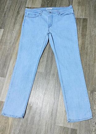 Чоловічі світло-сині джинси levis, розмір l-xl.