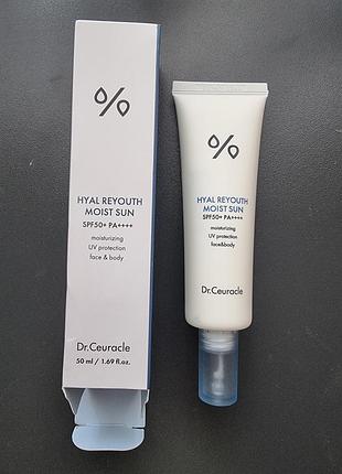 Dr.ceuracle hyal reyouth moist sun spf50+ pa++++