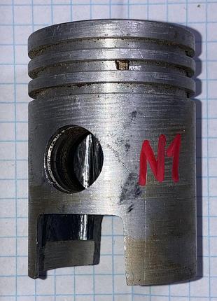 Поршень 38.8мм під палець 14мм мопед на 3 кільця