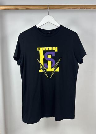 Diesel t-diego b3 big logo шикарна оригінальна футболка розмір м