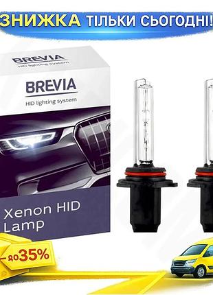 Ксеноновая лампа brevia hb3 9005 4300k 35w p20d для авто светодиодные фары замена галогеновых ламп 2шт ku-22