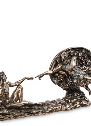 Статуетка veronese генезис сотворіння адама мікеланджело 26 см см 1906724