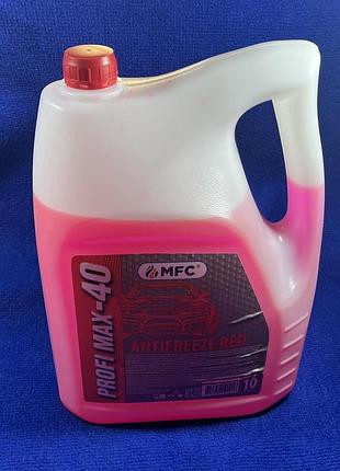 Антифриз красный мфк profi max 10л
